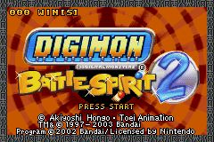 Digimon Battle Spirit 2 screenshot 3 for GameBoy Advance